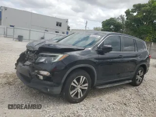 2016 Honda Pilot EX-L with VIN 5FNYF5H77GB024646, listed as a Copart auction lot 54056905 with 207,473 mi miles and Salvage title. Bid and sale history available at DreamBid. Image 1.