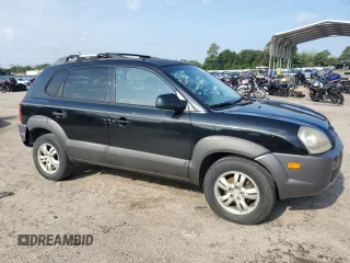 2008 Hyundai Tucson SE with VIN KM8JN12D58U881256, listed as a Copart auction lot 67509304 with 178,522 mi miles and Salvage Title. Bid and sale history available at carsss.com. Image 4.