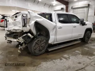 2022 GMC Sierra 1500 Limited Denali with VIN 3GTU9FEL5NG107996, listed as a Copart auction lot 81591094 with 25,969 mi miles and Salvage Title. Bid and sale history available at carsss.com. Image 3.
