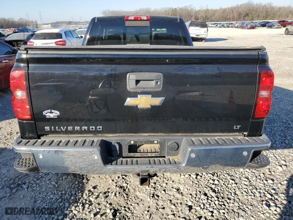 2015 Chevrolet Silverado 1500 LT with VIN 1GCVKREC0FZ225899, listed as a Copart auction lot 42134305 with 0 mi miles and Salvage Title. Bid and sale history available at carsss.com. Image 6.