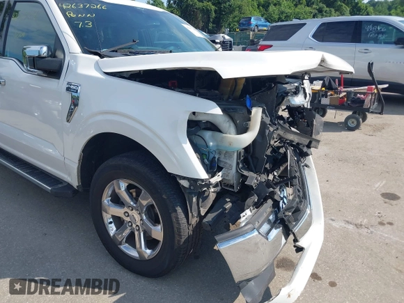 2021 Ford F-150 XL with VIN 1FTFW1E59MKD40177, listed as a IAAI auction lot 42637266 with 202,366 mi miles and . Bid and sale history available at DreamBid. Image 17.