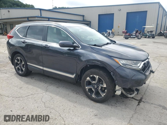 2018 Honda CR-V Touring with VIN 2HKRW2H91JH688325, listed as a Copart auction lot 63619555 with 124,962 mi miles and Salvage title. Bid and sale history available at DreamBid. Image 4.