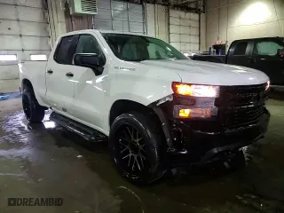 2019 Chevrolet Silverado 1500 Work Truck with VIN 1GCRYAEF7KZ186475, listed as a Copart auction lot 46179385 with 218,126 mi miles and Salvage Title. Bid and sale history available at carsss.com. Image 13.