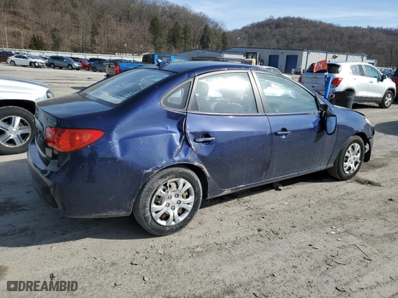 2009 Hyundai Elantra GLS PZEV with VIN KMHDU46D19U715538, listed as a Copart auction lot 47140375 with 79,816 mi miles and Clean Title. Bid and sale history available at carsss.com. Image 3.