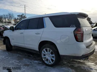 2021 Chevrolet Tahoe High Country with VIN 1GNSKTKL1MR303017, listed as a Copart auction lot 88578005 with 61,094 mi miles and Salvage Title. Bid and sale history available at carsss.com. Image 2.