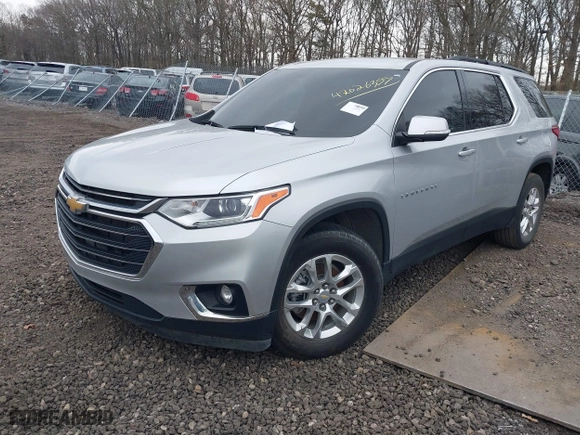 2021 Chevrolet Traverse LT Leather with VIN 1GNERHKW3MJ214421, listed as a IAAI auction lot 42026355 with 999,999 mi miles. Bid and sale history available at carsss.com. Image 17.