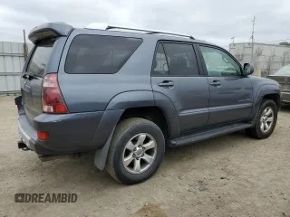2005 Toyota 4Runner SR5 with VIN JTEBT14RX50056416, listed as a Copart auction lot 54398755 with 263,666 mi miles and Clean Title. Bid and sale history available at DreamBid. Image 3.