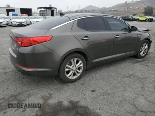 2013 Kia Optima EX with VIN 5XXGN4A78DG107255, listed as a Copart auction lot 61015475 with 168,006 mi miles and Salvage title. Bid and sale history available at DreamBid. Image 3.