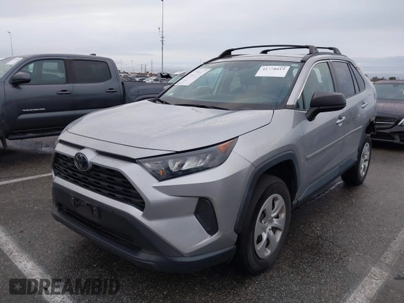 2019 Toyota RAV4 LE with VIN 2T3H1RFV1KC018336, listed as a IAAI auction lot 41778019 with 36,659 mi miles. Bid and sale history available at carsss.com. Image 17.