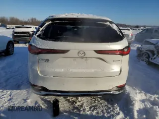 2024 Mazda CX-90 Premium z VIN JM3KKDHD5R1176008, wystawiony jako Copart lot #45576975 z przebiegiem 6 211 mil mil oraz Szkoda całkowita • Salvage title. Historia ofert i sprzedaży dostępna na DreamBid. Obrazek 6.