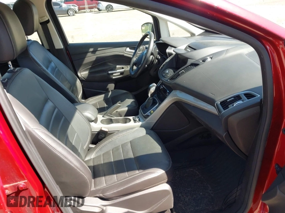2013 Ford C-Max SEL z VIN 1FADP5BU9DL541245, wystawiony jako IAAI lot #42327686 z przebiegiem 70 507 mil mil oraz . Historia ofert i sprzedaży dostępna na DreamBid. Obrazek 5.