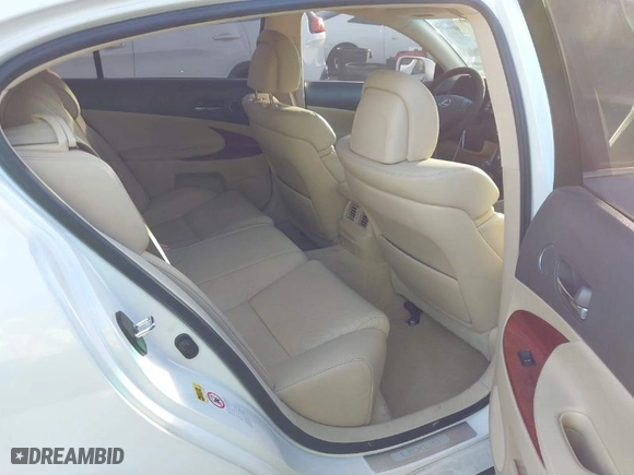 2007 Lexus GS 350 with VIN JTHBE96SX70010891, listed as a IAAI auction lot 41686600 with 118,546 mi miles. Bid and sale history available at carsss.com. Image 8.