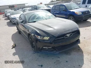 2015 Ford Mustang EcoBoost with VIN 1FA6P8THXF5395540, listed as a IAAI auction lot 41812384 with 118,150 mi miles and . Bid and sale history available at carsss.com. Image 1.