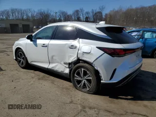 2024 Lexus RX with VIN 2T2BAMCA4RC067734, listed as a Copart auction lot 48736435 with 18,239 mi miles and Salvage Title. Bid and sale history available at carsss.com. Image 2.