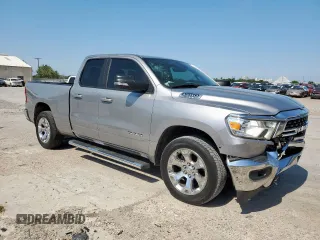 2022 Ram 1500 Big Horn with VIN 1C6RREBT2NN190449, listed as a Copart auction lot 57253495 with 88,735 mi miles and Salvage title. Bid and sale history available at DreamBid. Image 4.