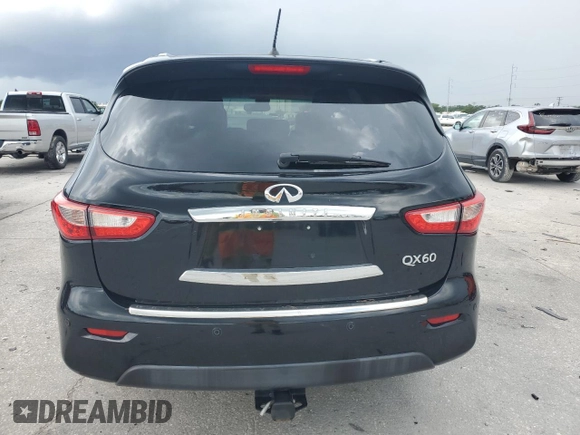 2014 Infiniti QX60 с VIN 5N1AL0MN6EC554419, выставлен на аукционе Copart как лот 60925225 с пробегом 104 621 миль миль и Чистый • Clean title. История ставок и продаж доступна на DreamBid. Изображение 6.