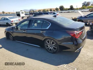 2018 Acura RLX Sport Hybrid w/Advance Pkg with VIN JH4KC2F94JC000650, listed as a Copart auction lot 70973344 with 0 mi miles and Salvage Title. Bid and sale history available at carsss.com. Image 2.