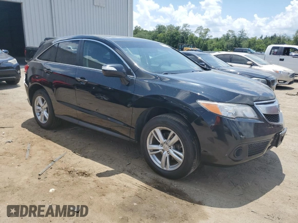 2014 Acura RDX with VIN 5J8TB4H39EL011258, listed as a Copart auction lot 56334874 with 81,530 mi miles and Salvage Title. Bid and sale history available at DreamBid. Image 4.