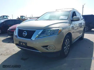 2013 Nissan Pathfinder SL with VIN 5N1AR2MN1DC657885, listed as a IAAI auction lot 41870987 with 167,875 mi miles. Bid and sale history available at carsss.com. Image 2.