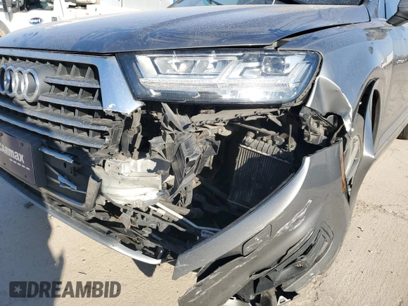 2017 Audi Q7 Premium Plus with VIN WA1LAAF74HD032453, listed as a Copart auction lot 48481215 with 97,964 mi miles and Clean Title. Bid and sale history available at carsss.com. Image 9.