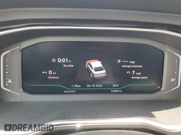 2019 Volkswagen Jetta SEL with VIN 3VWE57BU9KM075339, listed as a Copart auction lot 59847645 with 92,899 mi miles and Clean title. Bid and sale history available at DreamBid. Image 9.