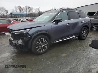 2022 Infiniti QX60 Autograph с VIN 5N1DL1HU6NC338803, выставлен на аукционе Copart как лот 83953514 с пробегом 45 218 миль миль и Списание • Salvage title. История ставок и продаж доступна на DreamBid. Изображение 1.