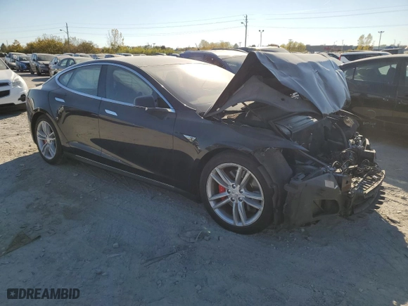 2016 Tesla Model S 90D with VIN 5YJSA1E42GF130204, listed as a Copart auction lot 77599644 with NaN miles and Non Repairable. Bid and sale history available at carsss.com. Image 4.
