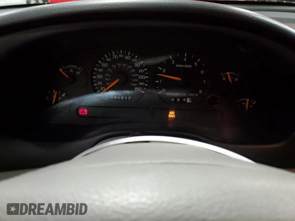 1996 Ford Mustang GT with VIN 1FALP45X8TF172161, listed as a Copart auction lot 60905325 with 91,517 mi miles and Salvage title. Bid and sale history available at DreamBid. Image 9.