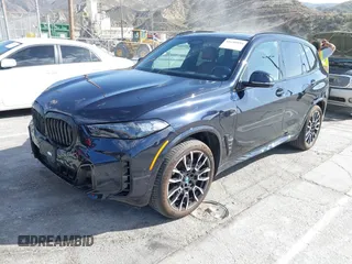 2024 BMW X5 xDrive50e with VIN 5UX43EU08R9S90964, listed as a IAAI auction lot 41690894 with 17,732 mi miles. Bid and sale history available at carsss.com. Image 2.