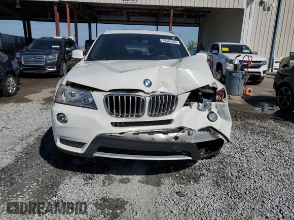 2012 BMW X3 28i with VIN 5UXWX5C5XCL720059, listed as a Copart auction lot 49326465 with 107,977 mi miles and Salvage Title. Bid and sale history available at DreamBid. Image 5.