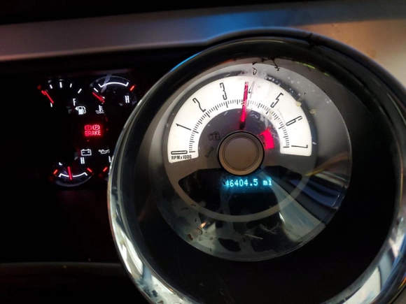 2010 Ford Mustang V6 with VIN 1ZVBP8AN8A5147746, listed as a Copart auction lot 50035335 with 46,404 mi miles and Salvage Title. Bid and sale history available at carsss.com. Image 9.