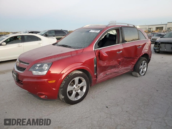 2015 Chevrolet Captiva Sport LT with VIN 3GNAL3EK9FS507012, listed as a Copart auction lot 77110924 with 125,723 mi miles and Salvage Title. Bid and sale history available at DreamBid. Image 1.