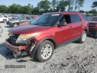 2015 Ford Explorer z VIN 1FM5K7B86FGC57378, wystawiony jako Copart lot #56974435 z przebiegiem 130 158 mil mil oraz Szkoda całkowita • Salvage title. Historia ofert i sprzedaży dostępna na DreamBid. Obrazek 1.