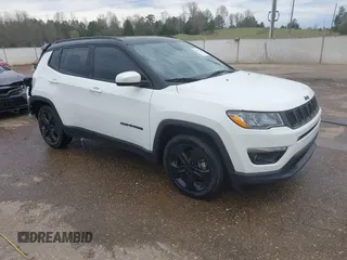 2020 Jeep Compass Latitude with VIN 3C4NJCBB9LT118042, listed as a IAAI auction lot 41811634 with 62,717 mi miles and . Bid and sale history available at carsss.com. Image 1.