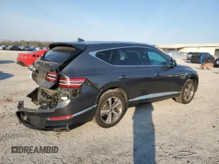 2021 Genesis GV80 with VIN KMUHCESC3MU060848, listed as a Copart auction lot 50980675 with 64,684 mi miles and Salvage title. Bid and sale history available at DreamBid. Image 3.