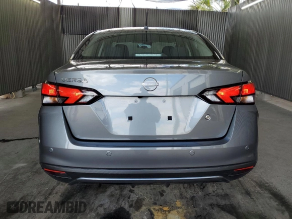 2024 Nissan Versa S with VIN 3N1CN8DV7RL930841, listed as a Copart auction lot 55431305 with 8,022 mi miles and Salvage Title. Bid and sale history available at DreamBid. Image 6.