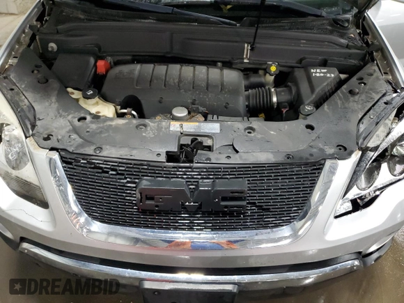 2011 GMC Acadia SLT2 with VIN 1GKKRSED2BJ224586, listed as a Copart auction lot 57642905 with 161,053 mi miles and Salvage title. Bid and sale history available at DreamBid. Image 12.