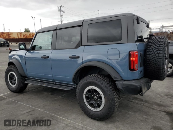 2024 Ford Bronco with VIN 1FMEE1BP6RLA41845, listed as a Copart auction lot 53920185 with 7,406 mi miles and Salvage title. Bid and sale history available at DreamBid. Image 2.