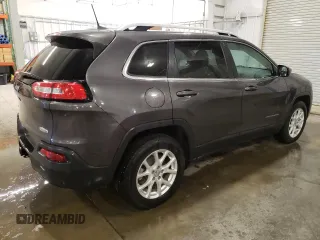 2018 Jeep Cherokee Latitude Plus with VIN 1C4PJMLB5JD535870, listed as a Copart auction lot 44624445 with 116,058 mi miles and Salvage Title. Bid and sale history available at DreamBid. Image 3.