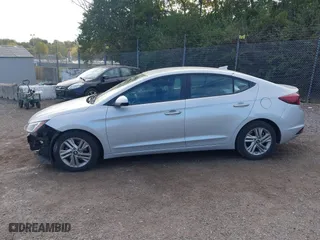 2020 Hyundai Elantra SEL with VIN 5NPD84LF7LH523895, listed as a IAAI auction lot 40605847 with 42,730 mi miles. Bid and sale history available at carsss.com. Image 14.