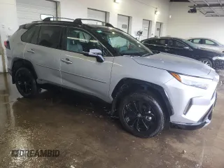 2024 Toyota RAV4 Hybrid XSE with VIN 2T3E6RFVXRW081223, listed as a Copart auction lot 42163285 with 2,167 mi miles and Salvage Title. Bid and sale history available at DreamBid. Image 4.
