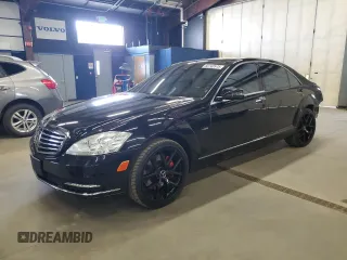 2012 Mercedes-Benz S 550 with VIN WDDNG9EB1CA484829, listed as a Copart auction lot 60143575 with 88,881 mi miles and Salvage title. Bid and sale history available at DreamBid. Image 1.