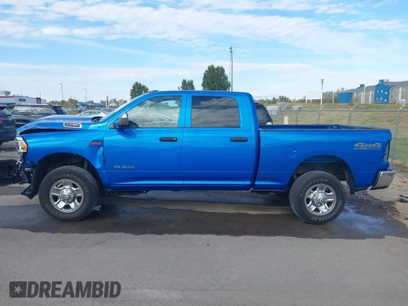2020 Ram 2500 Tradesman with VIN 3C6UR5CJ4LG235744, listed as a IAAI auction lot 40612280 with 79,249 mi miles. Bid and sale history available at carsss.com. Image 14.