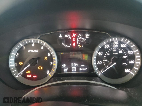 2015 Nissan Sentra SV with VIN 3N1AB7AP7FY377297, listed as a Copart auction lot 50177905 with 134,147 mi miles and Salvage Title. Bid and sale history available at DreamBid. Image 9.