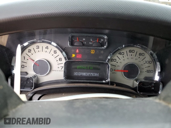2010 Ford Expedition Max Limited with VIN 1FMJK1K52AEA33921, listed as a Copart auction lot 88091565 with 315,348 mi miles and Salvage Title. Bid and sale history available at DreamBid. Image 9.