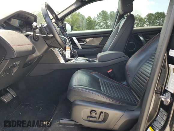2020 Land Rover Discovery Sport S R-Dynamic with VIN SALCT2FX6LH845938, listed as a Copart auction lot 57386644 with 45,484 mi miles and Salvage Title. Bid and sale history available at carsss.com. Image 7.