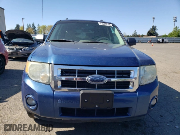 2008 Ford Escape Hybrid with VIN 1FMCU59H78KE46326, listed as a Copart auction lot 53535205 with 215,094 mi miles and Salvage title. Bid and sale history available at DreamBid. Image 5.