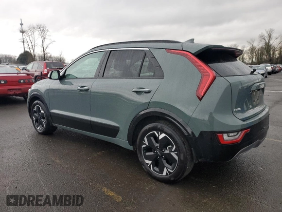 2023 Kia Niro Wave with VIN KNDCT3L18P5032654, listed as a Copart auction lot 43169035 with 15,427 mi miles and Salvage Title. Bid and sale history available at DreamBid. Image 2.
