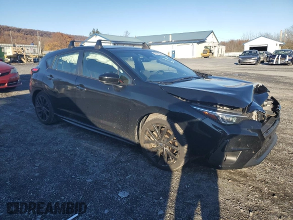 2024 Subaru Impreza RS with VIN JF1GUHJC3R8268006, listed as a Copart auction lot 79712534 with 14,942 mi miles and Salvage Title. Bid and sale history available at carsss.com. Image 4.