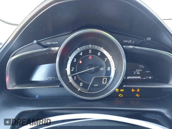 2016 Mazda CX-3 Grand Touring with VIN JM1DKBD71G0112329, listed as a IAAI auction lot 41662610 with 145,329 mi miles. Bid and sale history available at carsss.com. Image 7.